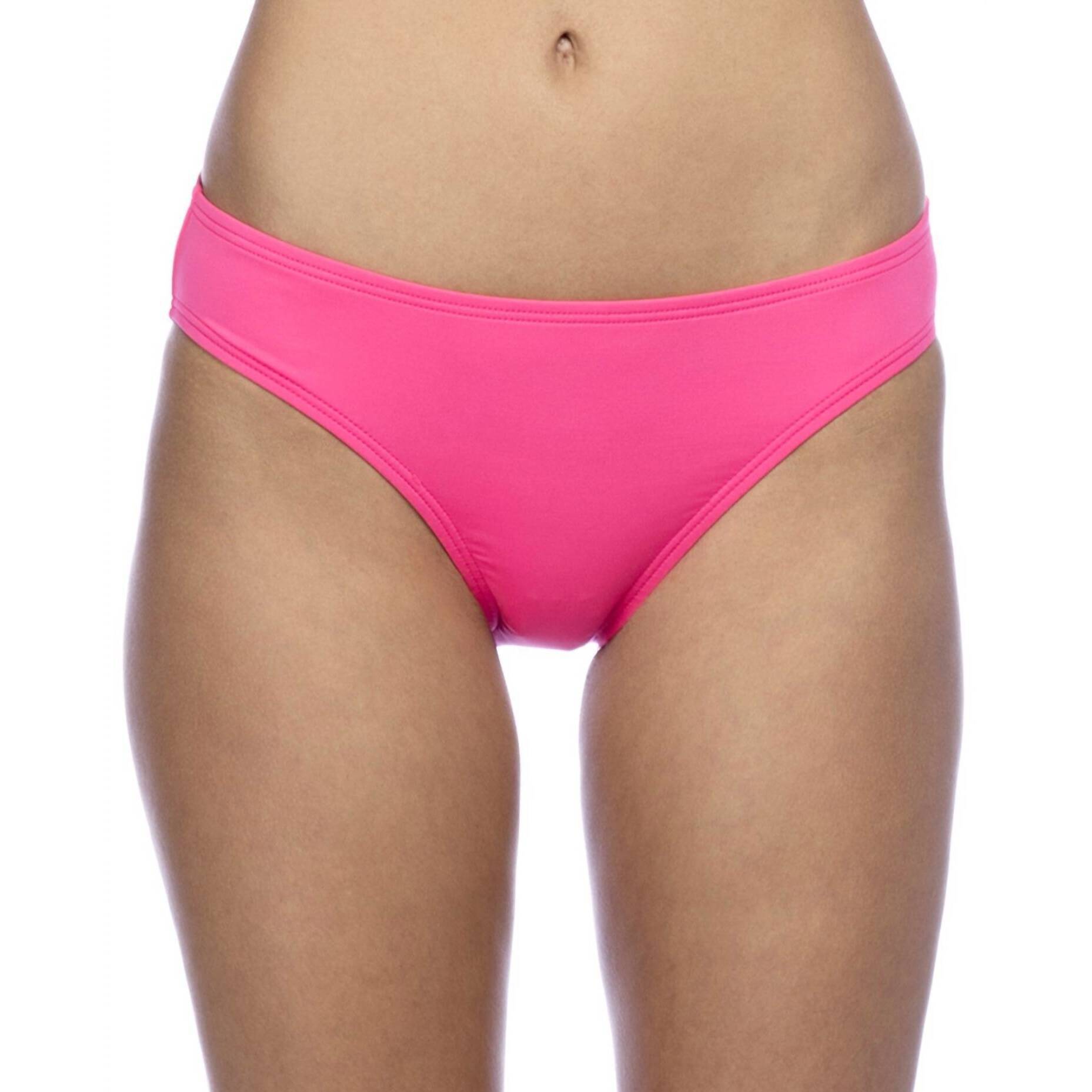 New Kenneth Cole Reaction Crochet Hipster Bikini Bottom In Pink